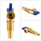 Everflow Washing Machine Replacement Valve 1/2" PEX A Inlet x 3/4" MHT Outlet, Brass, For Cold Water Supply 541F - alternate 5
